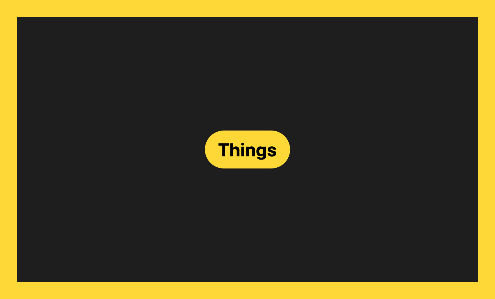 A gentle, labeled edge flash when a Things reminder is due - in the color you gave it.