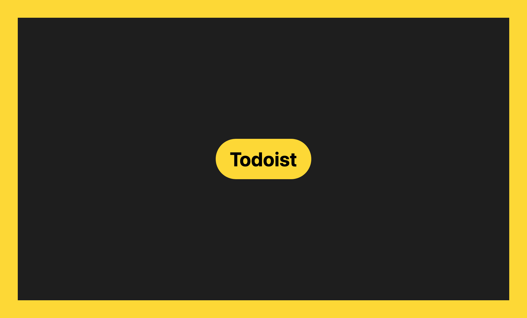 A gentle, labeled edge flash when a Todoist reminder is due - in the color you gave it.