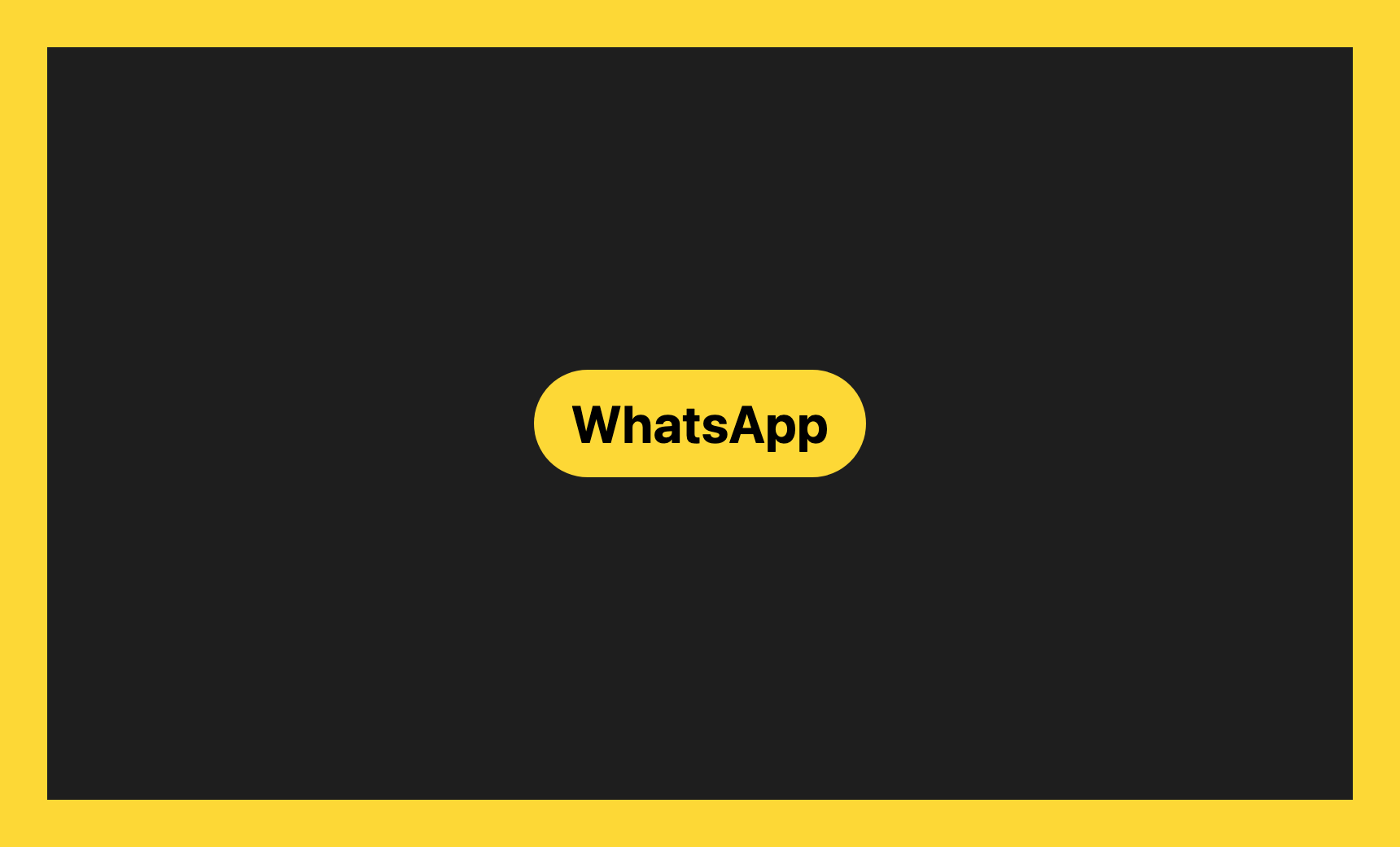 A quiet colored band at the edge of the screen - TrillMark’s calmer flash, here in WhatsApp’s color.